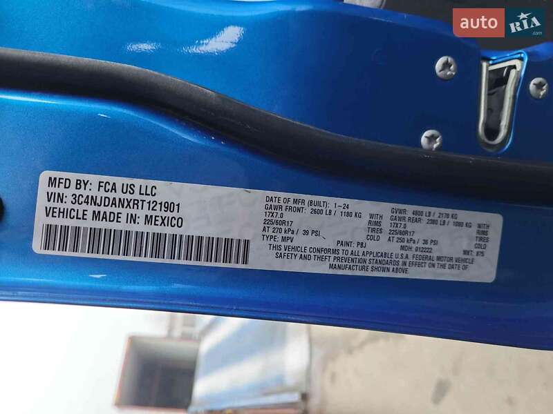 Позашляховик / Кросовер Jeep Compass 2024 в Івано-Франківську