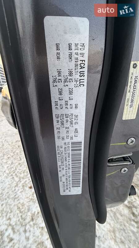 Позашляховик / Кросовер Jeep Compass 2015 в Києві