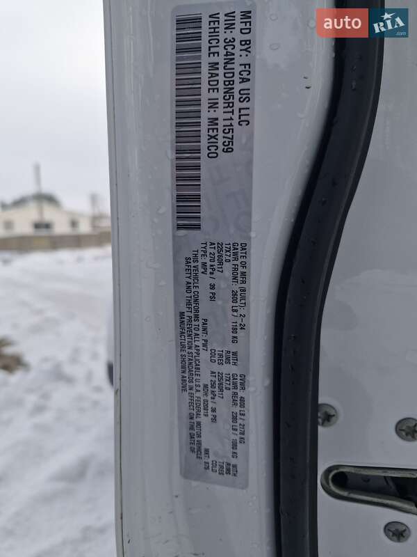 Внедорожник / Кроссовер Jeep Compass 2024 в Киеве