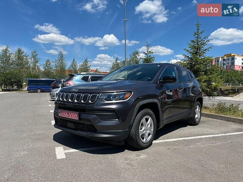 2022 Jeep Compass, VIN 3C4NJCAB0NT224836:plate — zdjęcie 1 (autoria)