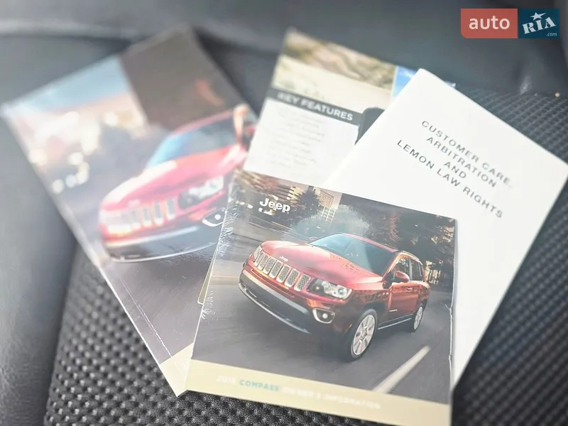 Позашляховик / Кросовер Jeep Compass 2015 в Києві документ
