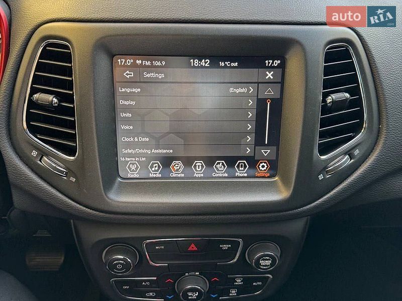 Внедорожник / Кроссовер Jeep Compass 2020 в Полтаве фото 23 Внедорожник / Кроссовер Jeep Compass 2020 в Полтаве
