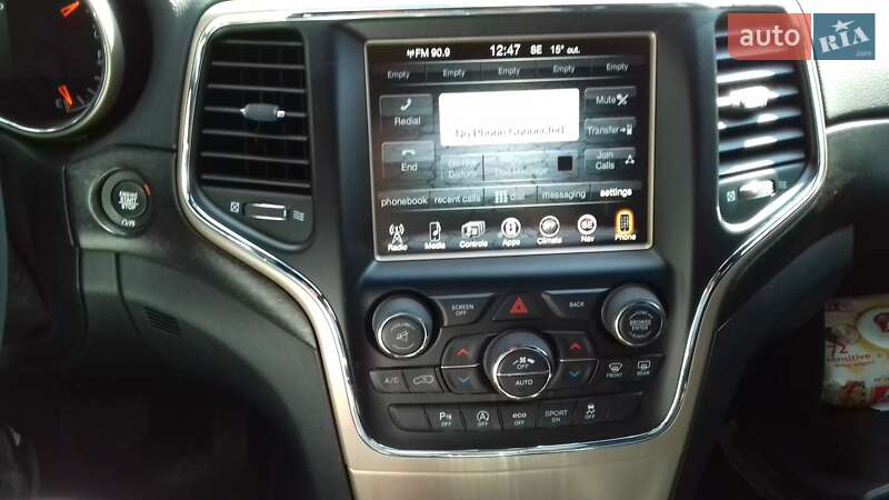 Внедорожник / Кроссовер Jeep Grand Cherokee 2016 в Сумах