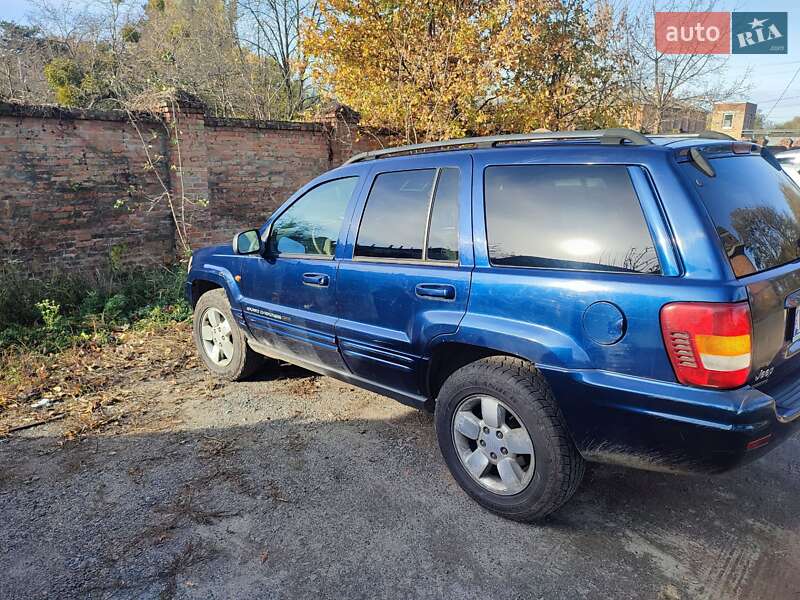 Внедорожник / Кроссовер Jeep Grand Cherokee 2002 в Полтаве