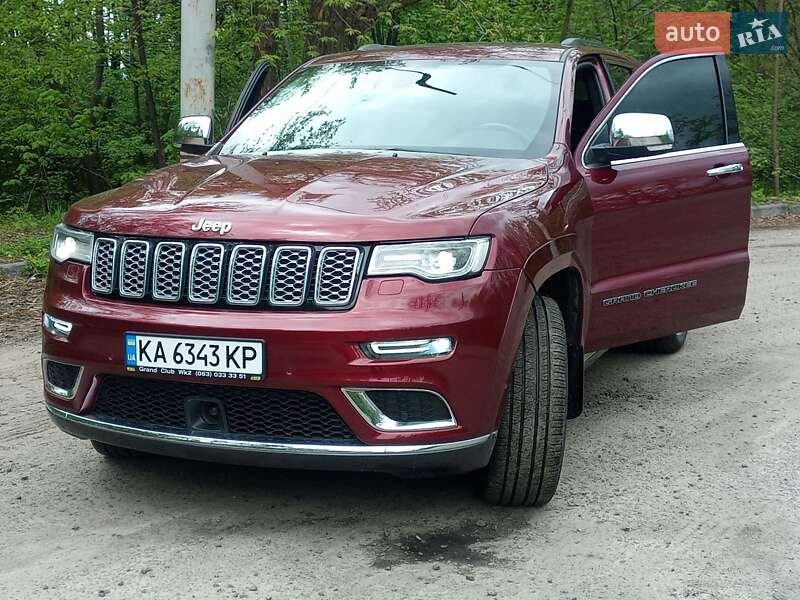 Позашляховик / Кросовер Jeep Grand Cherokee 2017 в Києві