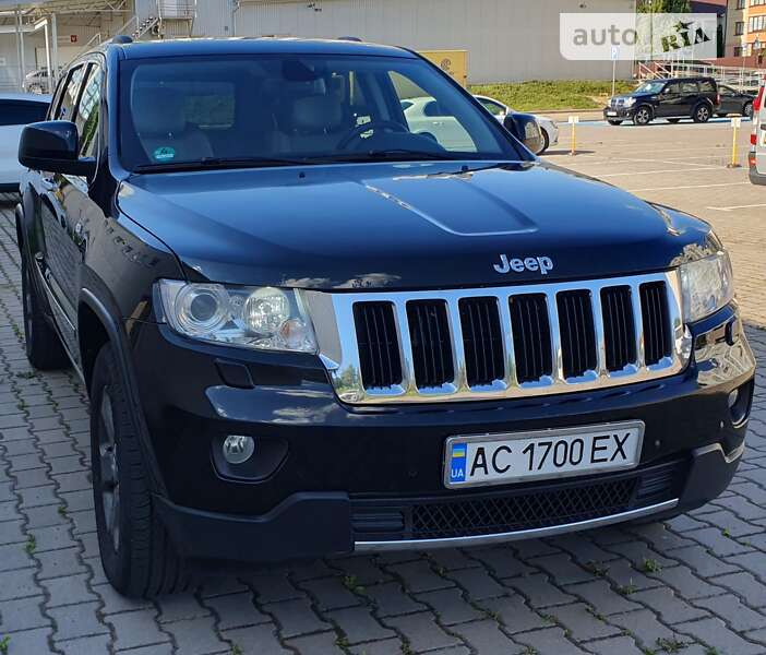 Внедорожник / Кроссовер Jeep Grand Cherokee 2012 в Луцке