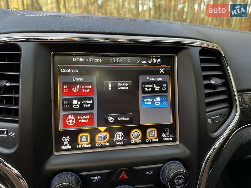 Внедорожник / Кроссовер Jeep Grand Cherokee 2017 в Ивано-Франковске фото 6 Внедорожник / Кроссовер Jeep Grand Cherokee 2017 в Ивано-Франковске