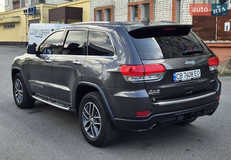 Позашляховик / Кросовер Jeep Grand Cherokee 2018 в Чернігові