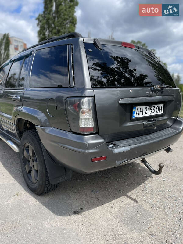 Внедорожник / Кроссовер Jeep Grand Cherokee 2002 в Кременчуге