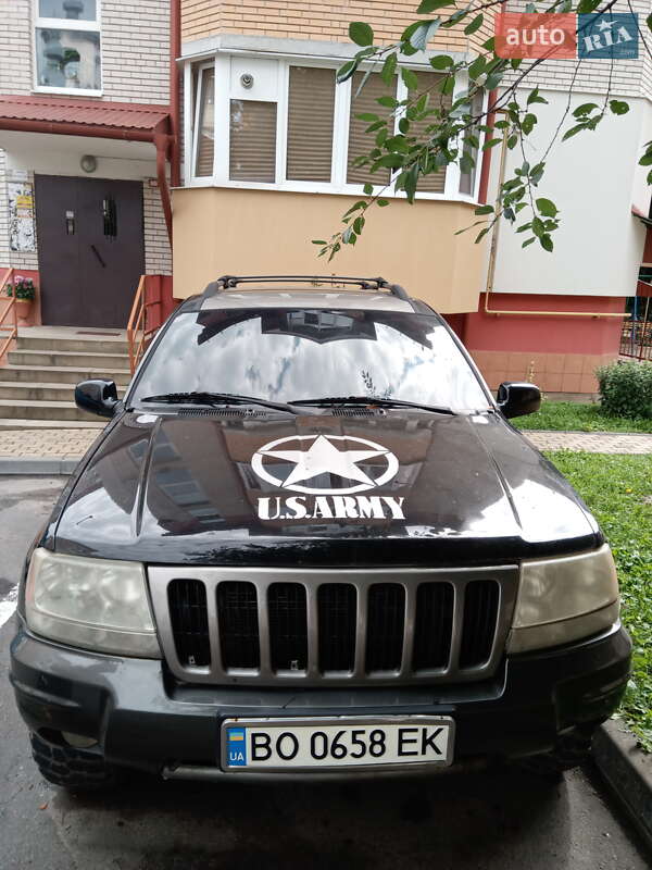 Внедорожник / Кроссовер Jeep Grand Cherokee 2003 в Тернополе