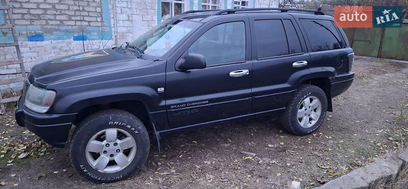 Внедорожник / Кроссовер Jeep Grand Cherokee 2002 в Славянске