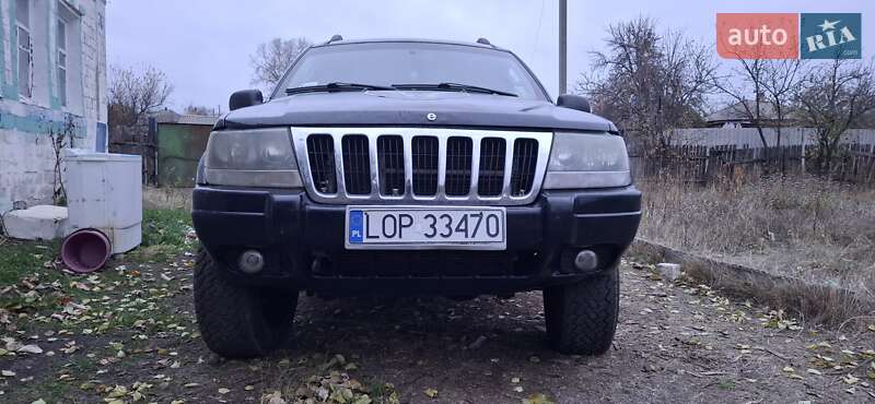Внедорожник / Кроссовер Jeep Grand Cherokee 2002 в Славянске