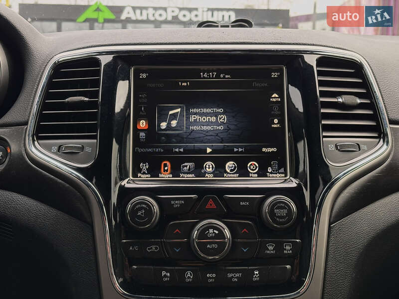 Внедорожник / Кроссовер Jeep Grand Cherokee 2017 в Киеве