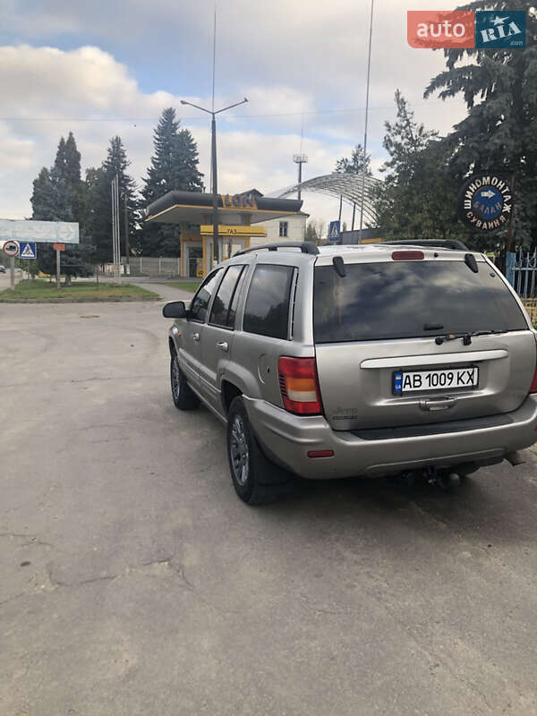 Внедорожник / Кроссовер Jeep Grand Cherokee 2002 в Виннице