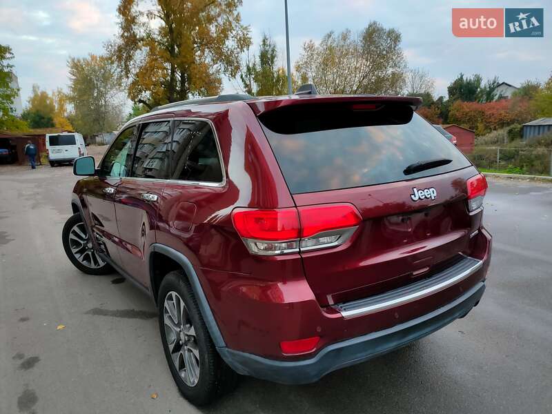 Внедорожник / Кроссовер Jeep Grand Cherokee 2018 в Борисполе