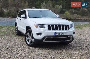 Позашляховик / Кросовер Jeep Grand Cherokee 2014 в Ужгороді