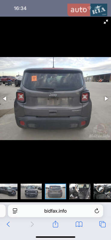 Внедорожник / Кроссовер Jeep Renegade 2020 в Львове