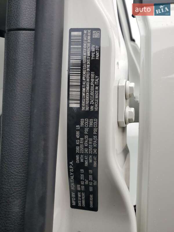 Внедорожник / Кроссовер Jeep Renegade 2018 в Киеве фото 12 Внедорожник / Кроссовер Jeep Renegade 2018 в Киеве