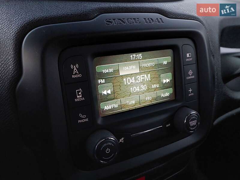 Позашляховик / Кросовер Jeep Renegade 2016 в Одесі фото 17 Позашляховик / Кросовер Jeep Renegade 2016 в Одесі