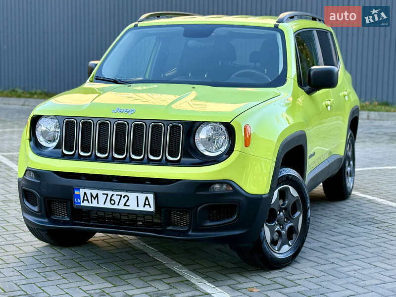 Позашляховик / Кросовер Jeep Renegade 2017 в Житомирі фото 2 Позашляховик / Кросовер Jeep Renegade 2017 в Житомирі
