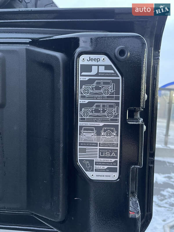 Позашляховик / Кросовер Jeep Wrangler 2018 в Луцьку