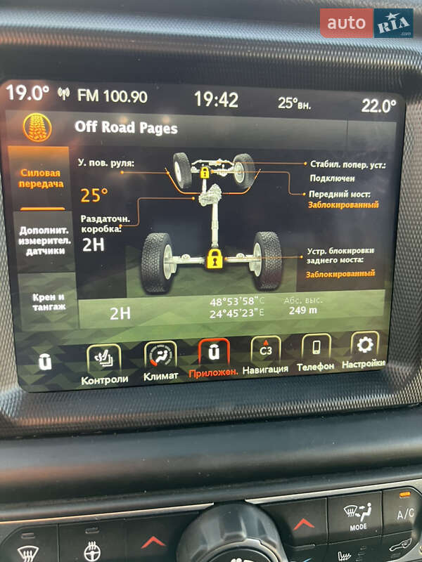 Позашляховик / Кросовер Jeep Wrangler 2022 в Івано-Франківську