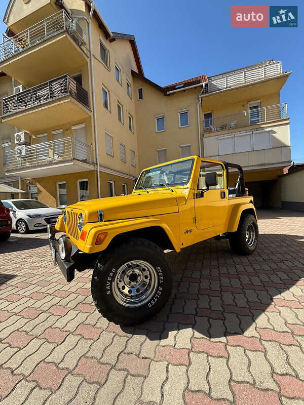Внедорожник / Кроссовер Jeep Wrangler 1996 в Ужгороде фото 7 Внедорожник / Кроссовер Jeep Wrangler 1996 в Ужгороде