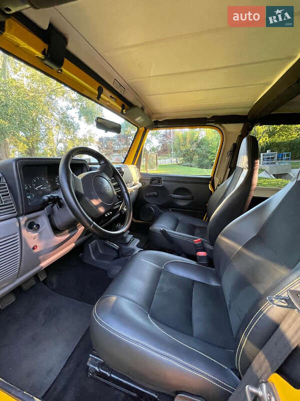 Внедорожник / Кроссовер Jeep Wrangler 1996 в Ужгороде фото 13 Внедорожник / Кроссовер Jeep Wrangler 1996 в Ужгороде