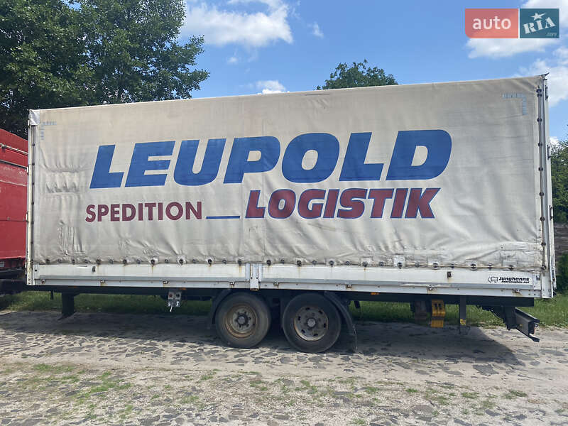 Тентованный борт (штора) - прицеп Jung 2-achs 2012 в Любомле