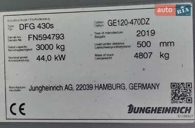 Вилочний навантажувач Jungheinrich DFG 2019 в 