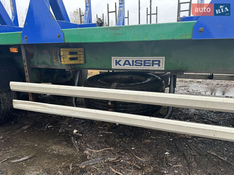 Лісовоз / Сортиментовоз - напівпричіп Kaiser S 3803G 2000 в Сарнах