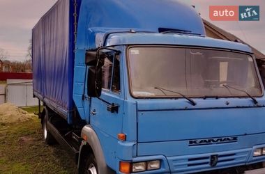 Тентованый КамАЗ 4308 2007 в Турбовом