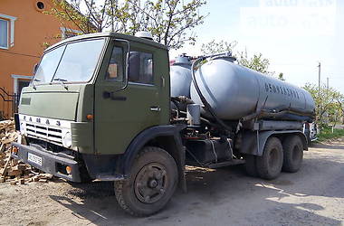 Машина ассенизатор (вакуумная) КамАЗ 53213 1989 в Ужгороде