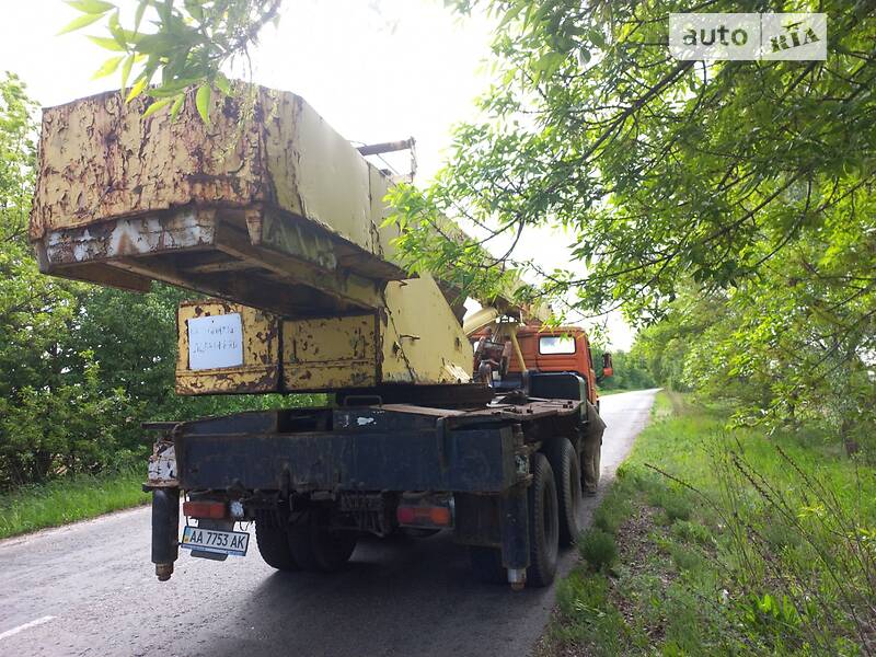 Автокран КамАЗ 53213 1989 в Киеве