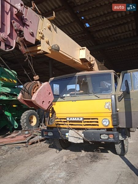 Автокран КамАЗ 53213 1988 в Буче фото Автокран КамАЗ 53213 1988 в Буче