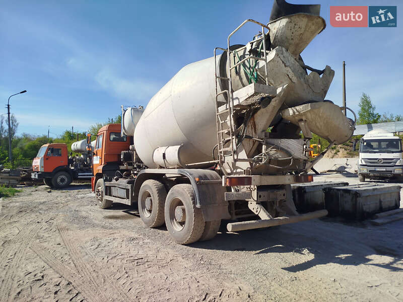 Бетономешалка (Миксер) КамАЗ 6520 2007 в Тернополе фото 3 Бетономешалка (Миксер) КамАЗ 6520 2007 в Тернополе