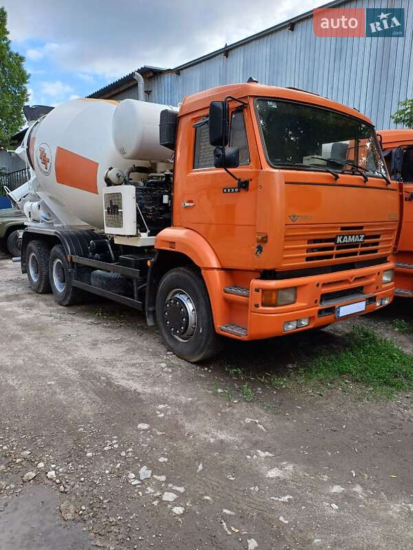 Бетономешалка (Миксер) КамАЗ 6520 2008 в 