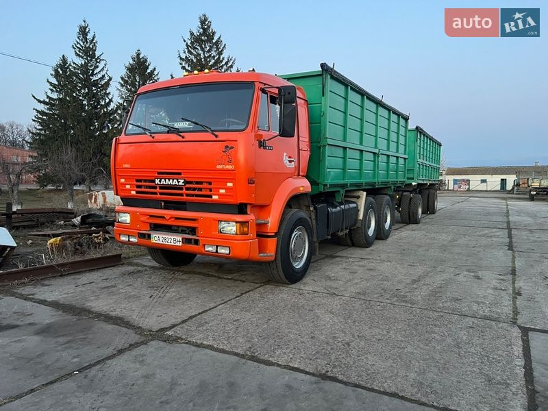 2007 Kamaz 6520, VIN XTC85200071142786:plate — фото 1 (autoria)
