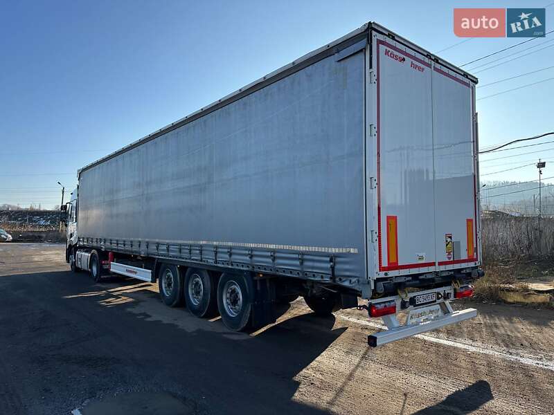 Тентований борт (штора) - напівпричіп Kassbohrer Maxima 2022 в Львові