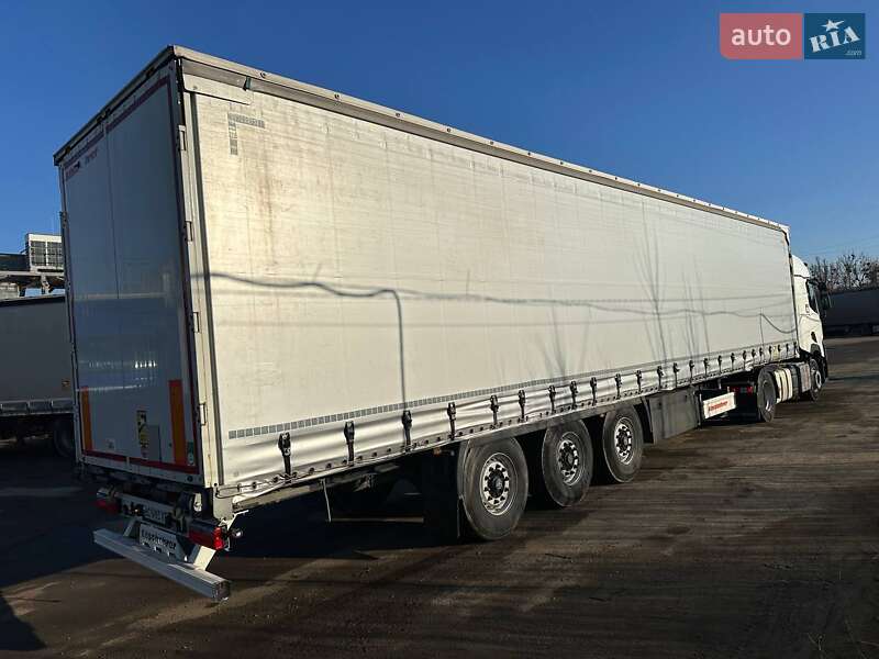 Тентований борт (штора) - напівпричіп Kassbohrer Maxima 2022 в Львові