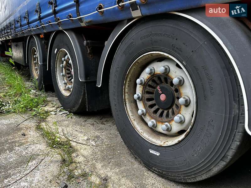 Тентованный борт (штора) - полуприцеп Kassbohrer Maxima 2012 в Луцке