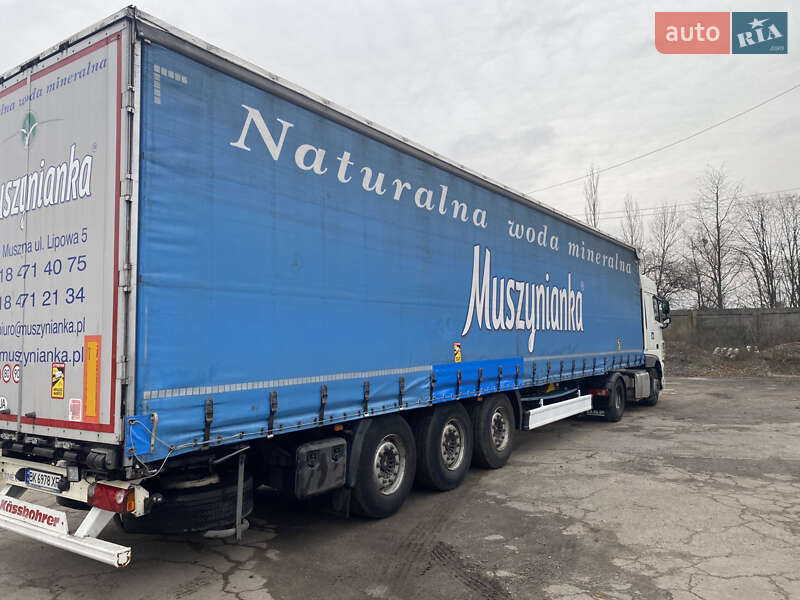 Тентований борт (штора) - напівпричіп Kassbohrer Maxima 2015 в Бучі