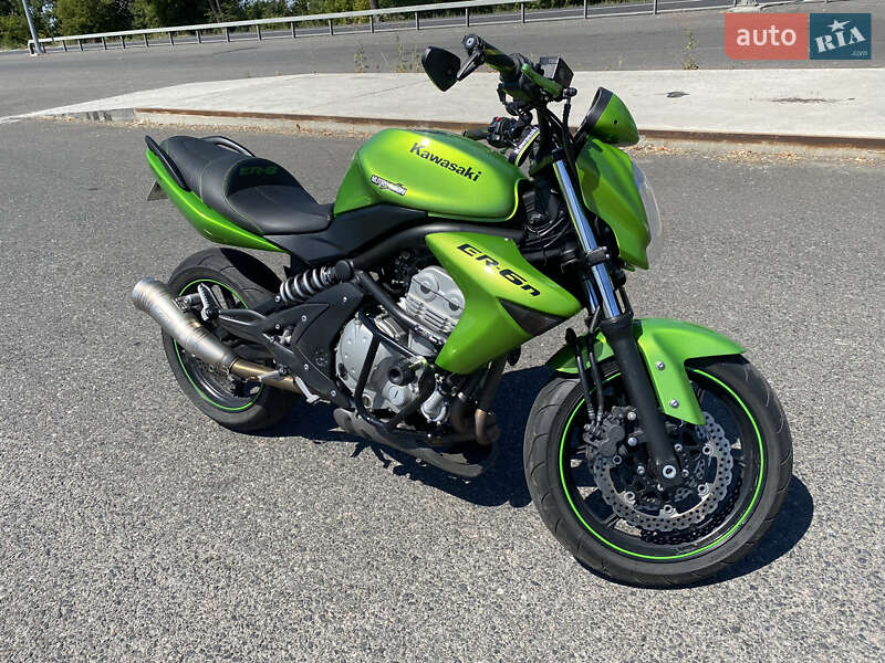 Мотоцикл Без обтекателей (Naked bike) Kawasaki ER-6N 2008 в Тальном