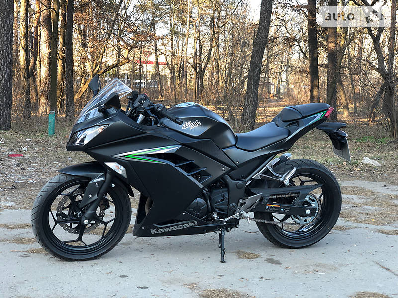 Спортбайк Kawasaki Ninja 300 2018 в 