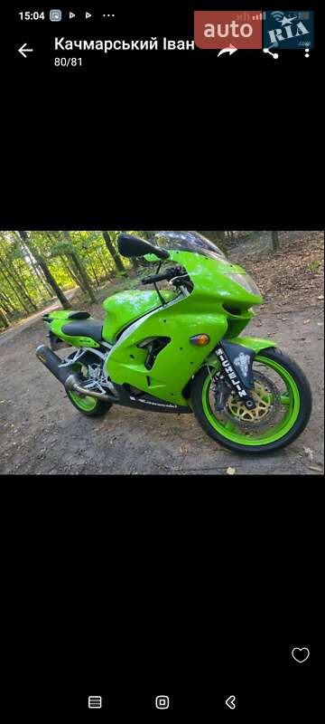 Спортбайк Kawasaki Ninja 1999 в Чорткове фото 2 Спортбайк Kawasaki Ninja 1999 в Чорткове