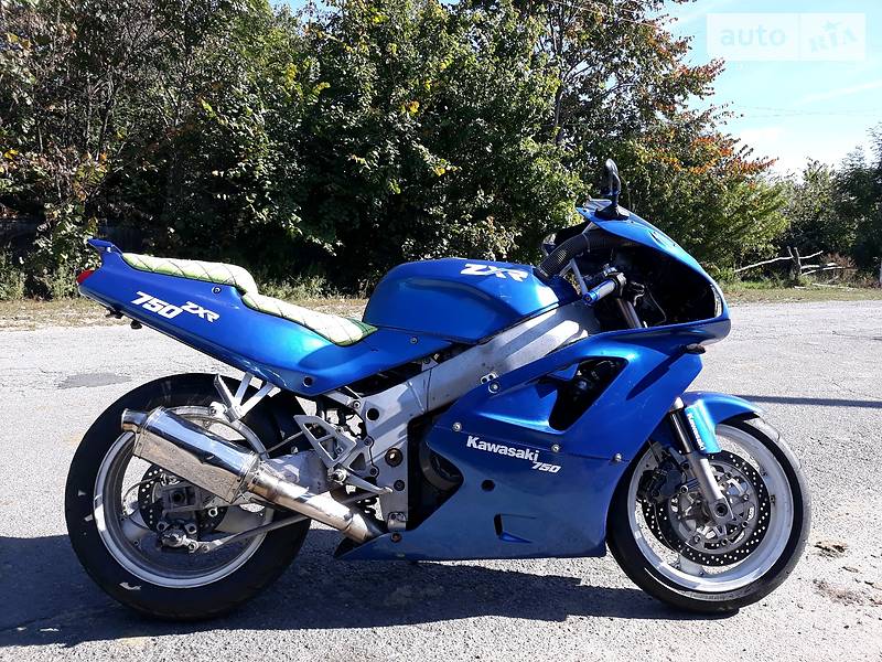 Kawasaki ZXR 1992 ZX750J007741 - history of car sales on