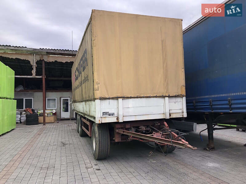 Тентований борт (штора) - напівпричіп Kempf THKD 18 1995 в Тячеві