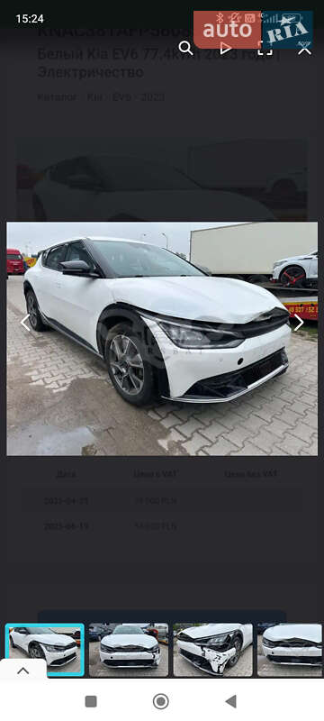 Внедорожник / Кроссовер Kia EV6 2023 в Умани