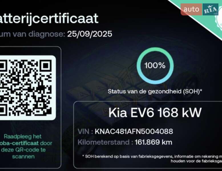 Позашляховик / Кросовер Kia EV6 2021 в Дніпрі фото 29 Позашляховик / Кросовер Kia EV6 2021 в Дніпрі