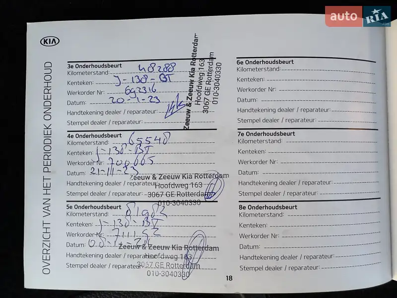 Внедорожник / Кроссовер Kia Niro 2020 в Тернополе документ 4 фото Внедорожник / Кроссовер Kia Niro 2020 в Тернополе документ